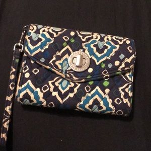 vera bradley wallet/wristlet